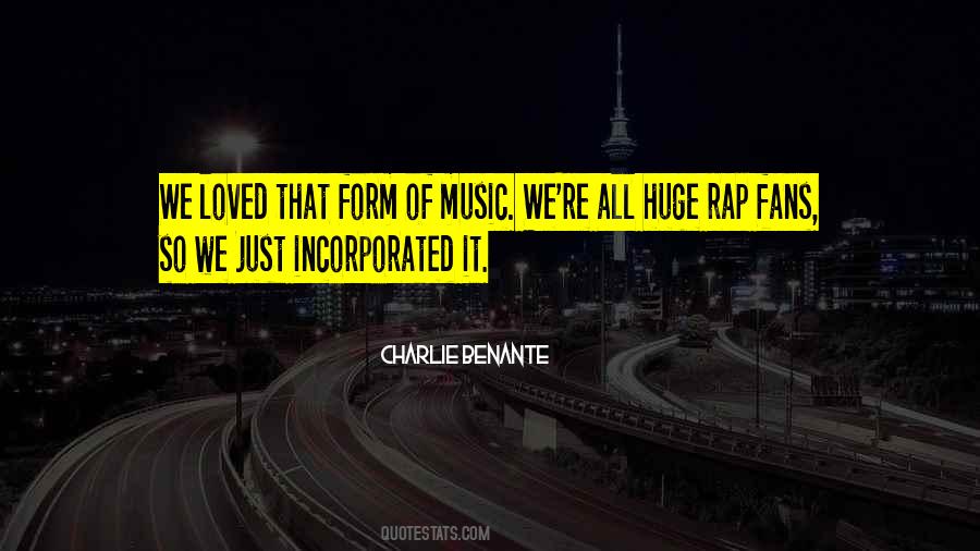 Quotes About Rap Music #99867