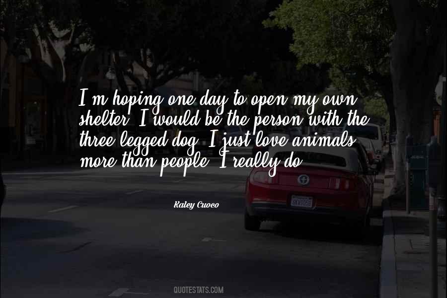 Legged Animals Quotes #1005138