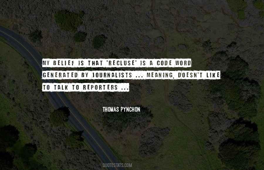 Quotes About Pynchon #86959