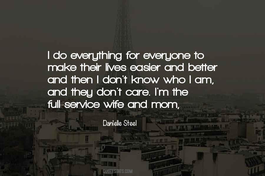 Quotes About Wife And Mom #1692778