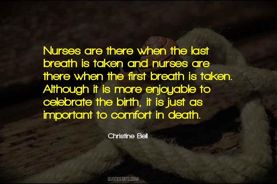 Quotes About Comfort In Death #1296426