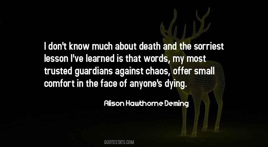 Quotes About Comfort In Death #778003