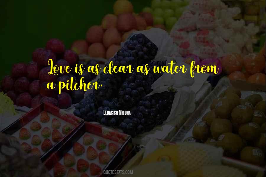 Quotes About Water Pitcher #1394888