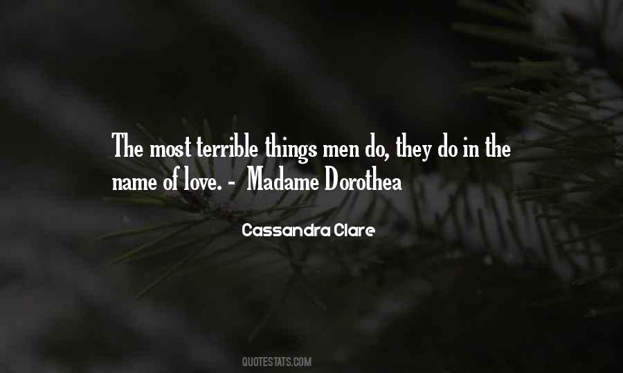 Quotes About Terrible Things #1091390