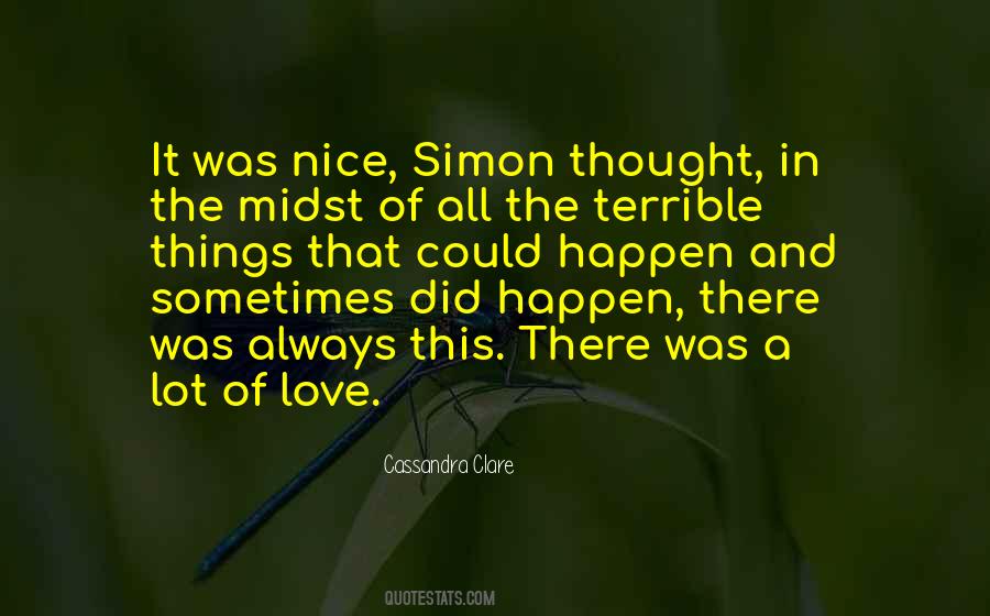 Quotes About Terrible Things #1318763