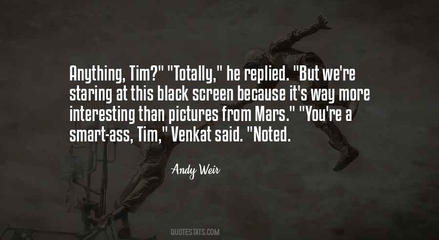 Black Screen Quotes #174498
