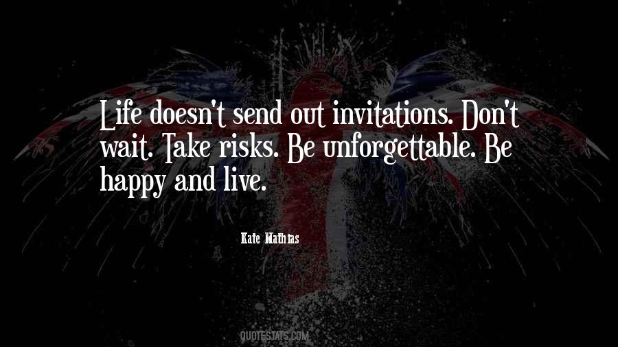 How To Live A Happy Life Quotes #18209