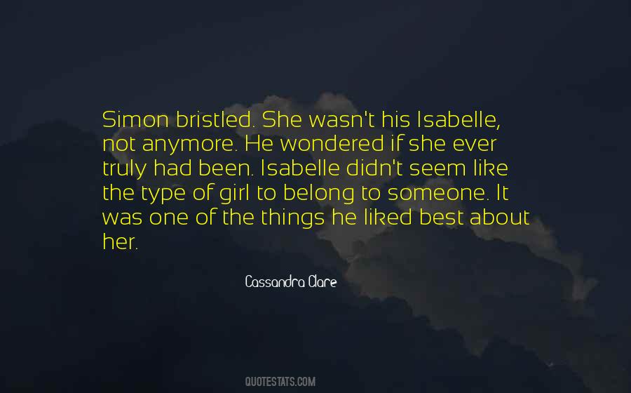 Quotes About Simon And Isabelle #1009991