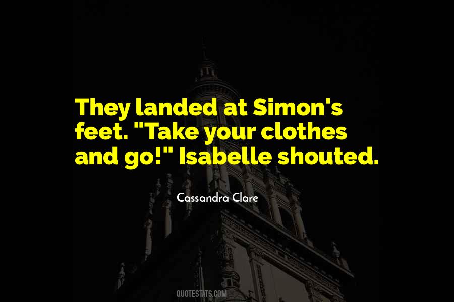 Quotes About Simon And Isabelle #1323111