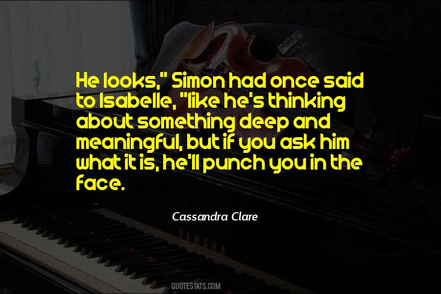 Quotes About Simon And Isabelle #1709893