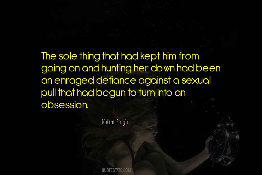 Sexual Obsession Quotes #1870266
