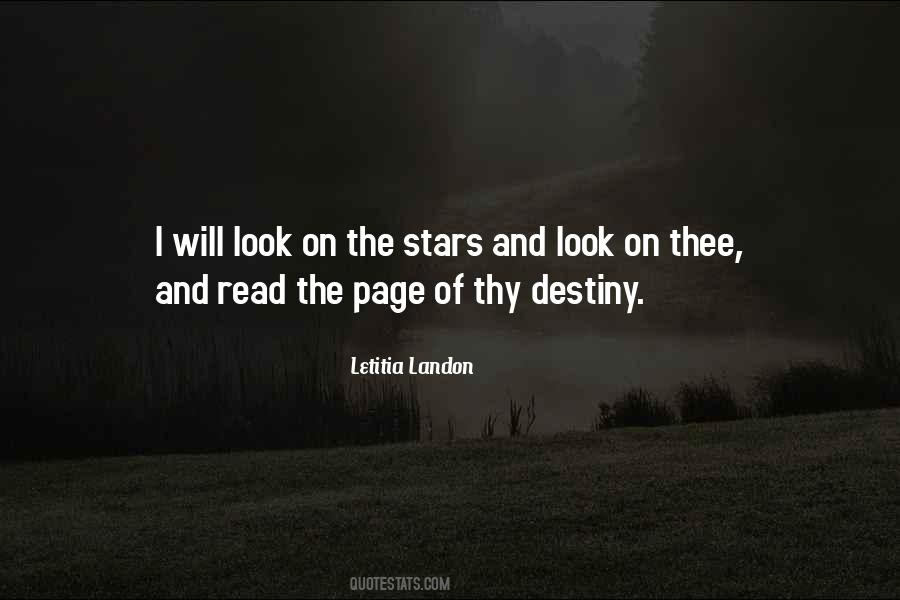 Quotes About Destiny And Stars #147159