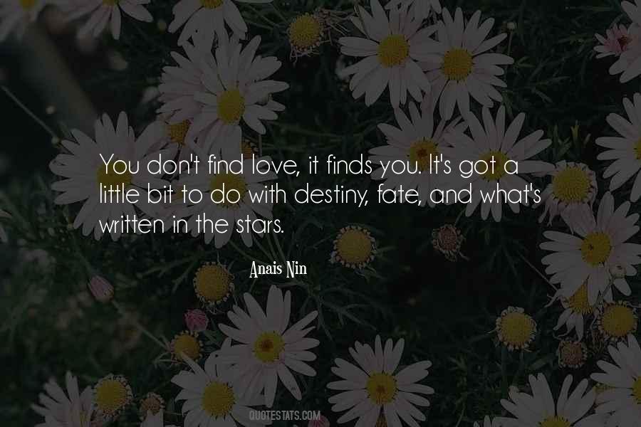 Quotes About Destiny And Stars #937075