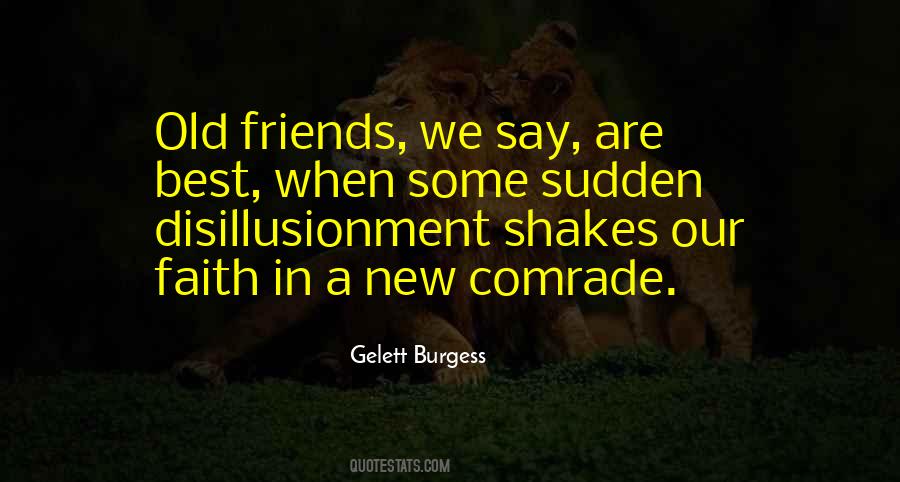 Quotes About A New Friendship #1378501 Quotes About A New Friendship #1378501