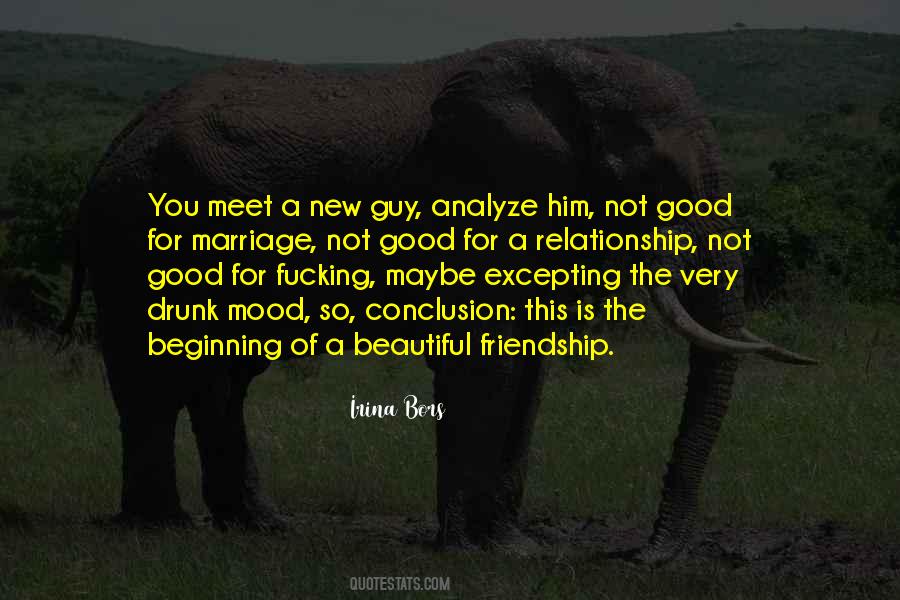 Quotes About A New Friendship #1813151