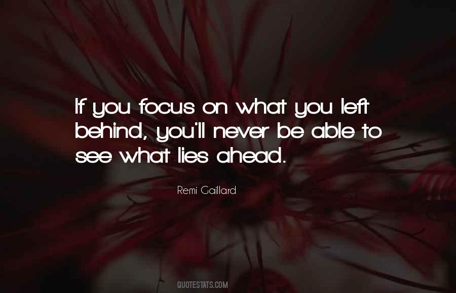 You Focus On Quotes #1514144