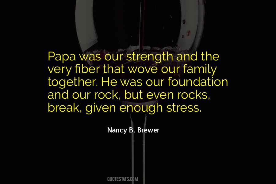 Quotes About Family Strength #1105384