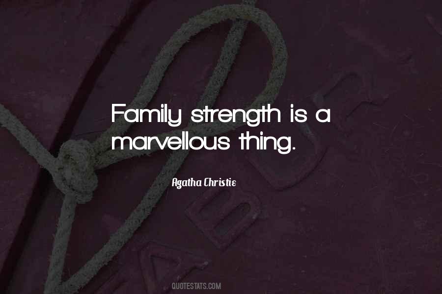 Quotes About Family Strength #1631605