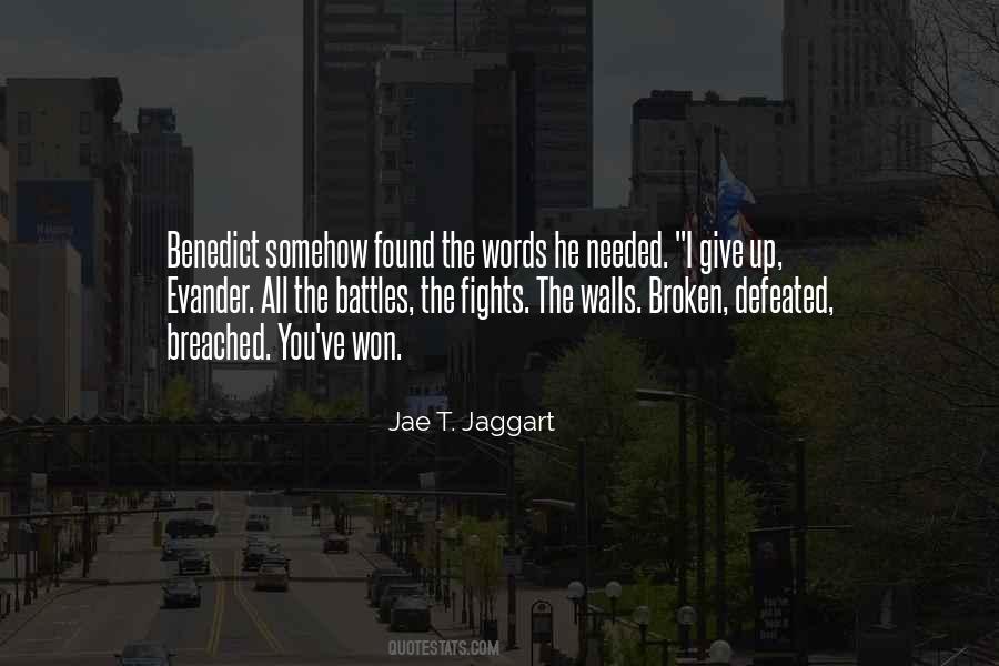 Defeated You Quotes #1080578