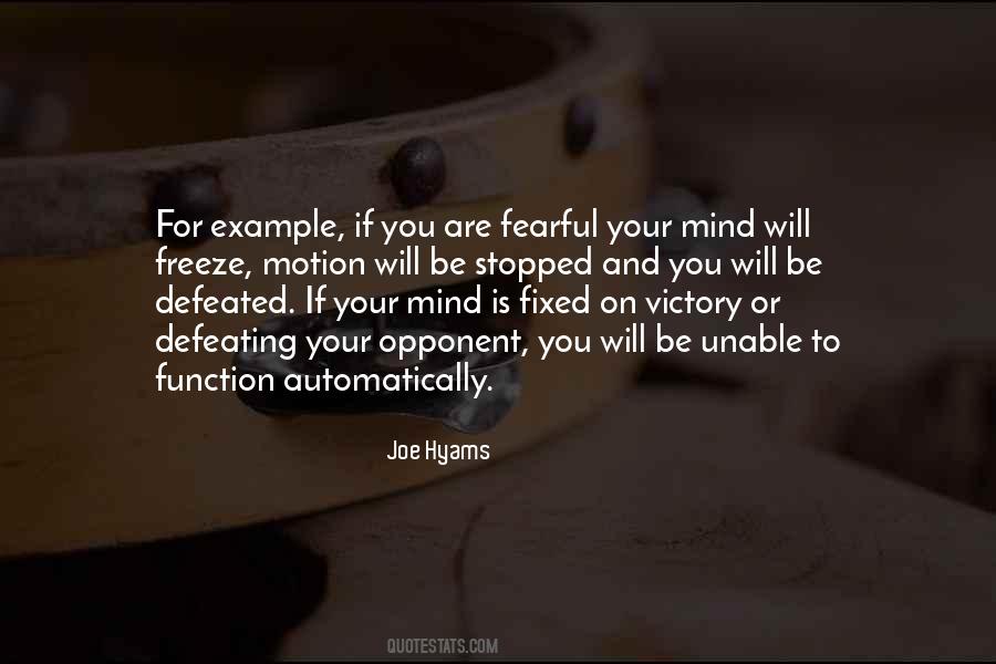 Defeated You Quotes #793194