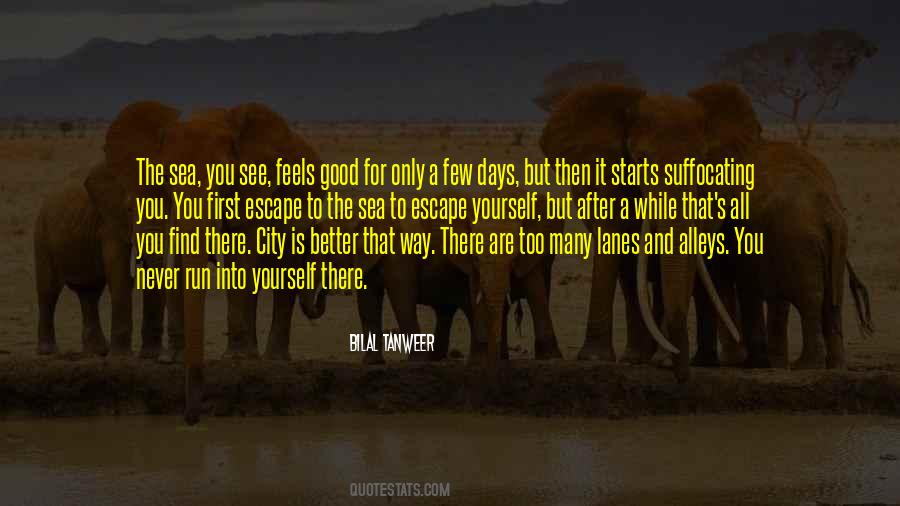 Run For There Life Quotes #1444896