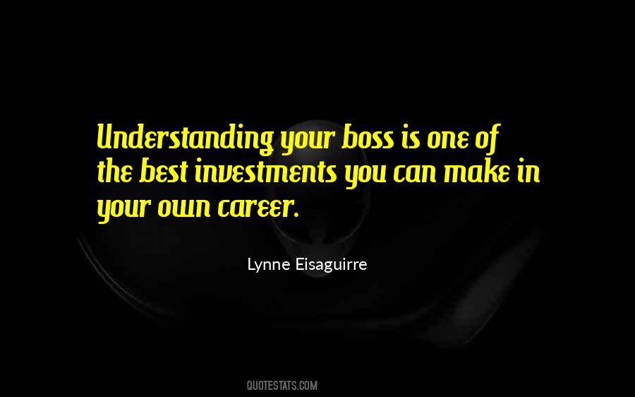 Own Boss Quotes #1446565