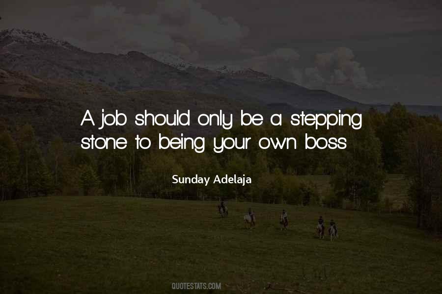 Own Boss Quotes #967906