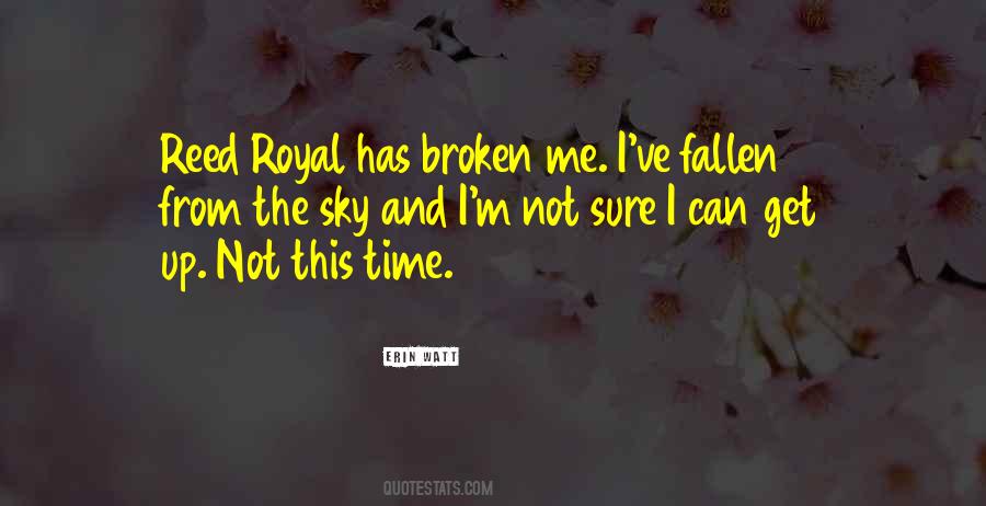 Broken Sky Quotes #690318