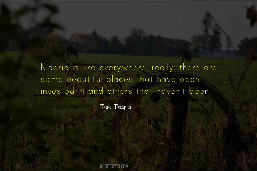 Quotes About Beautiful Places #1377019