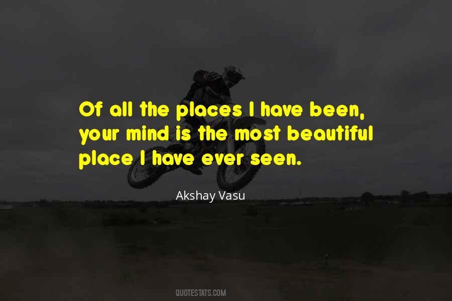 Quotes About Beautiful Places #82969