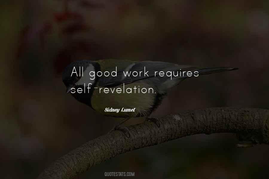 Quotes About Self Revelation #1021948