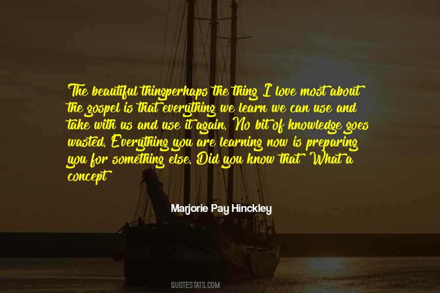 Quotes About Love Of Learning #355240