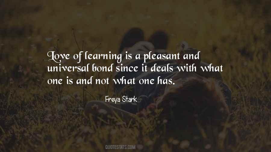 Quotes About Love Of Learning #390643