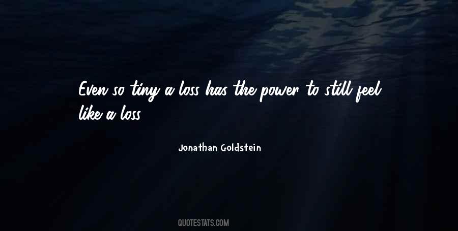 Quotes About A Loss #1212667