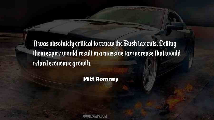 Quotes About Tax Cuts #1426420