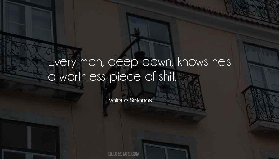 Quotes About Worthless Man #316983