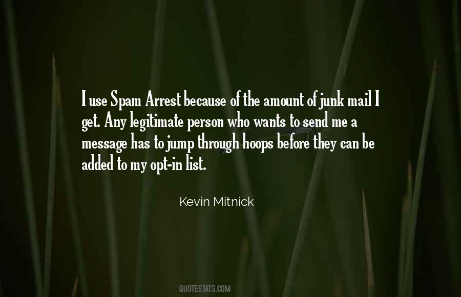 Quotes About Junk Mail #236011