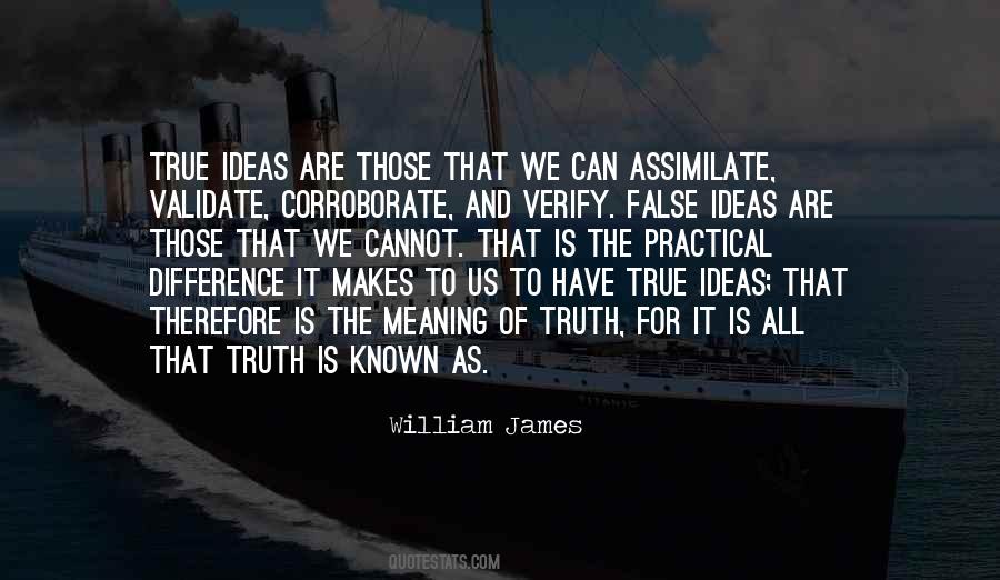 Quotes About False Truth #640278