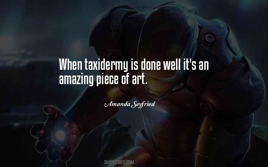 Quotes About Taxidermy #1752931