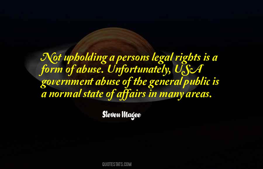 Government Abuse Quotes #1806847