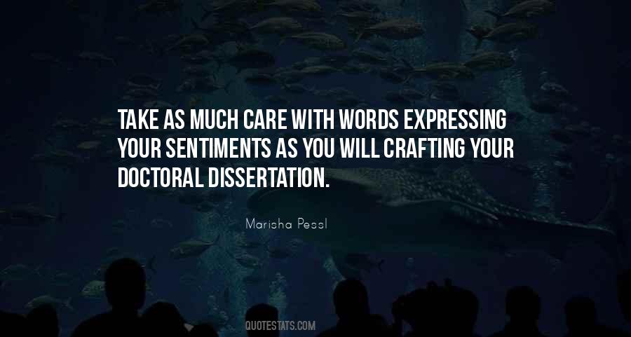 Quotes About Dissertation #1184910