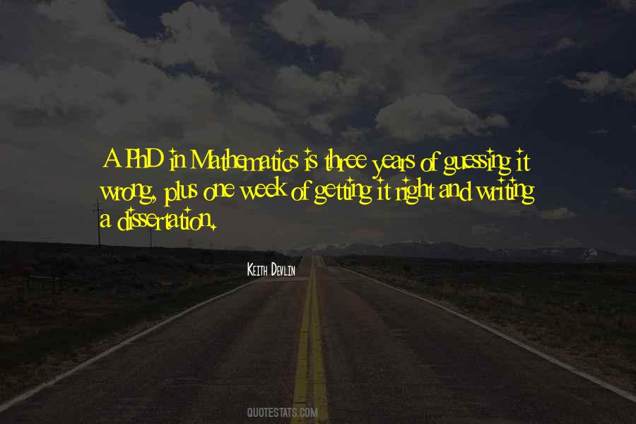 Quotes About Dissertation #231509