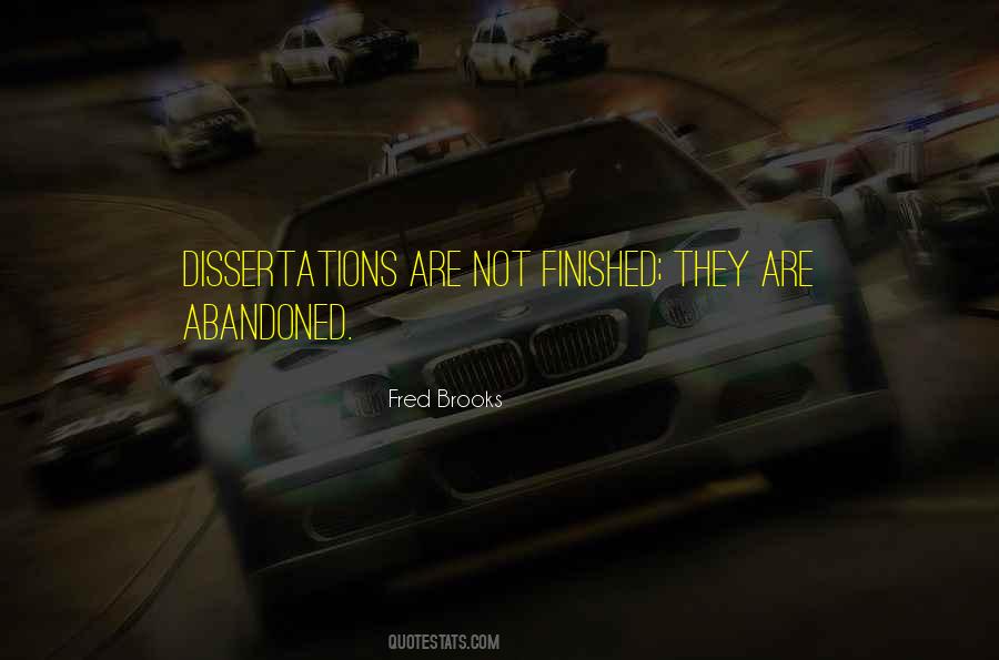 Quotes About Dissertation #348157