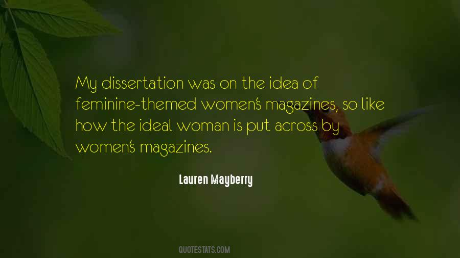 Quotes About Dissertation #574747
