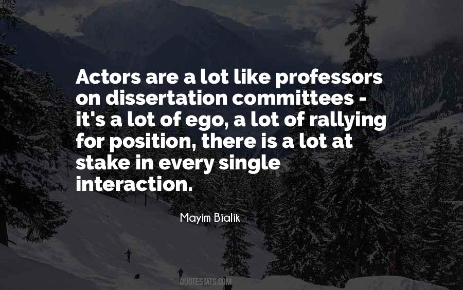 Quotes About Dissertation #656766