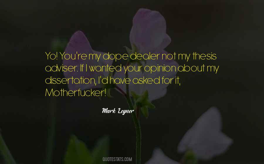 Quotes About Dissertation #985837