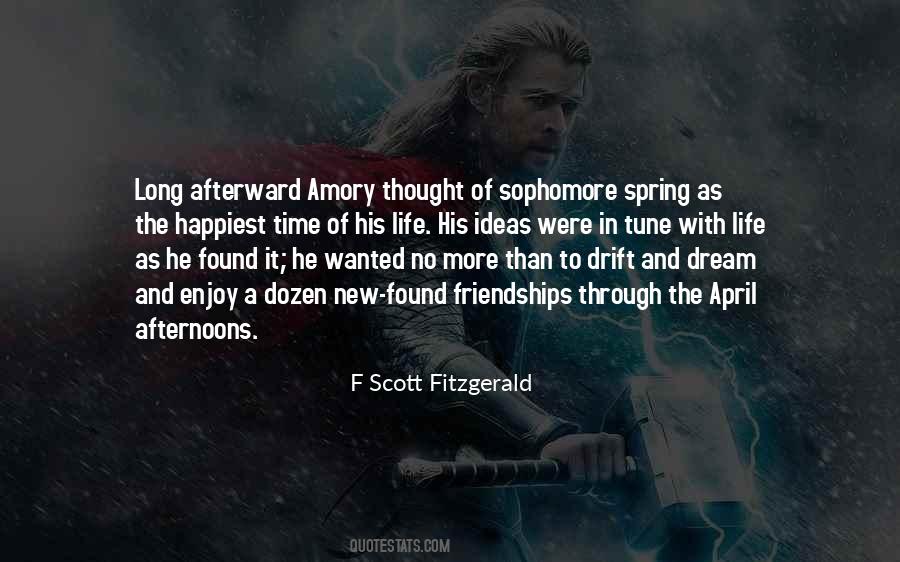 The Best Time To Dream Of Spring Quotes #341372