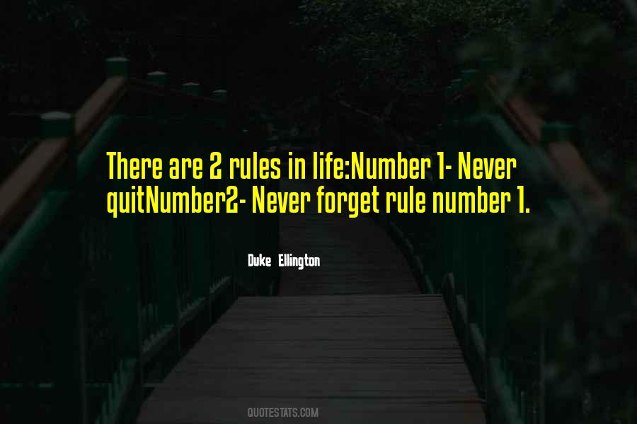 Never Quit Life Quotes #1127972