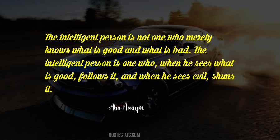 Quotes About Bad Persons #926333
