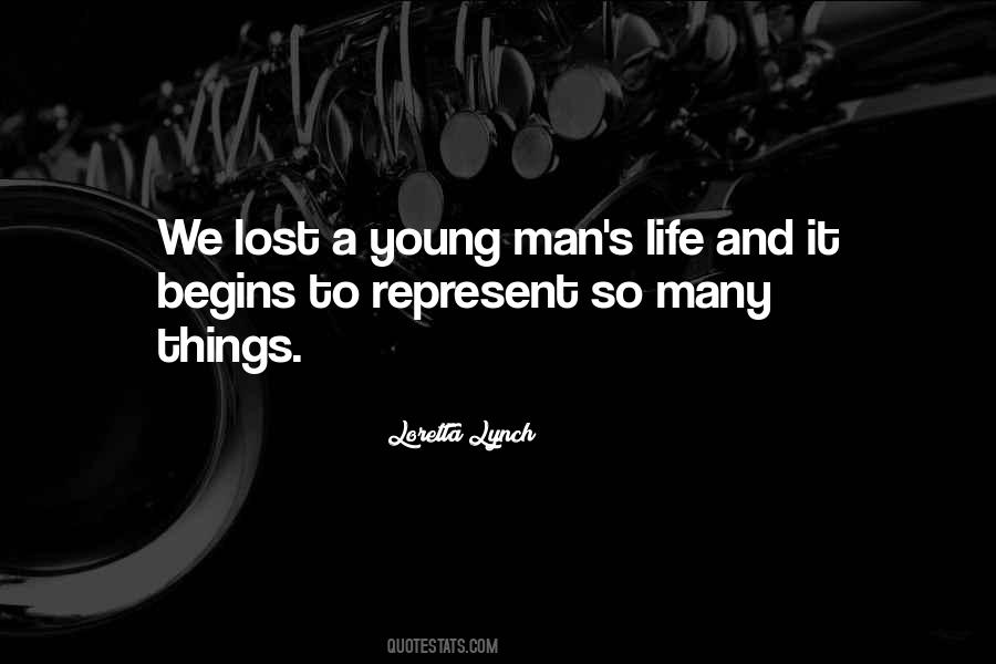 Quotes About Young Life Lost #1190238